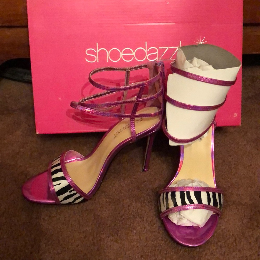 New, shoe dazzle high heels